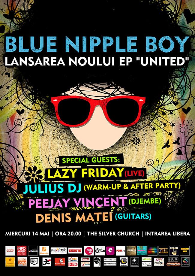 Blue Nipple Boy lanseaza EP-ul „United” in Silver Church